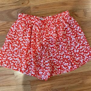 J Crew Flowy Floral Shorts